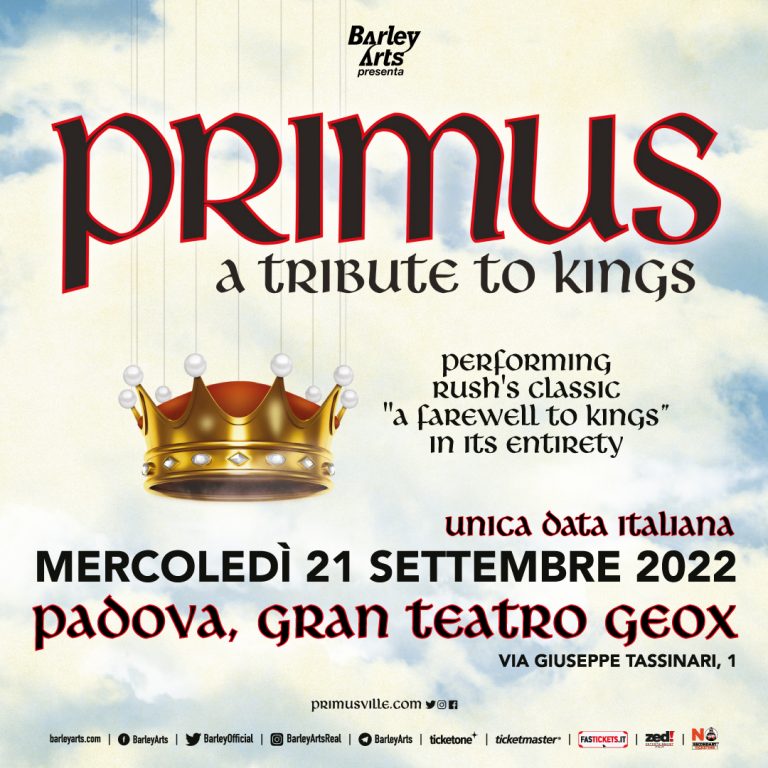 Ritornano in Italia i Primus con un concerto tributo ai Rush