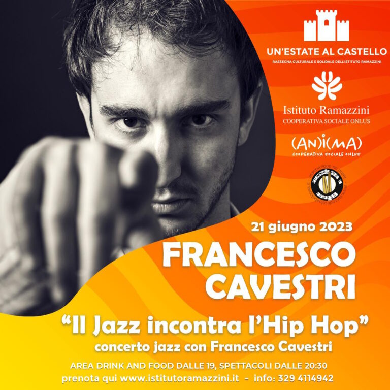 Francesco Cavestri: mercoledì 21 giugno in concerto per sostenere la ricerca oncologica