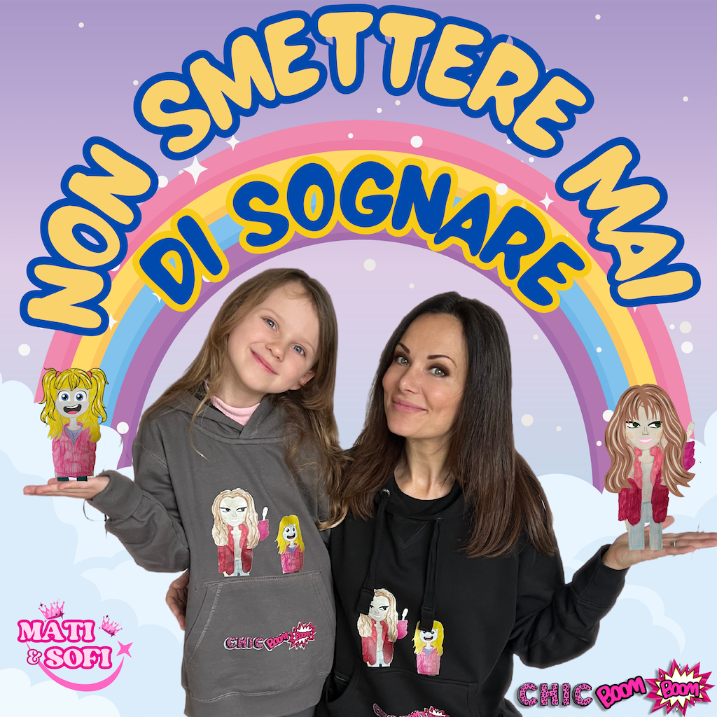 Chic Boom Boom: ”Non Smettere Mai di Sognare”, l’album che racconta il viaggio musicale madre-figlia, sarà disponibile dal 15 dicembre!