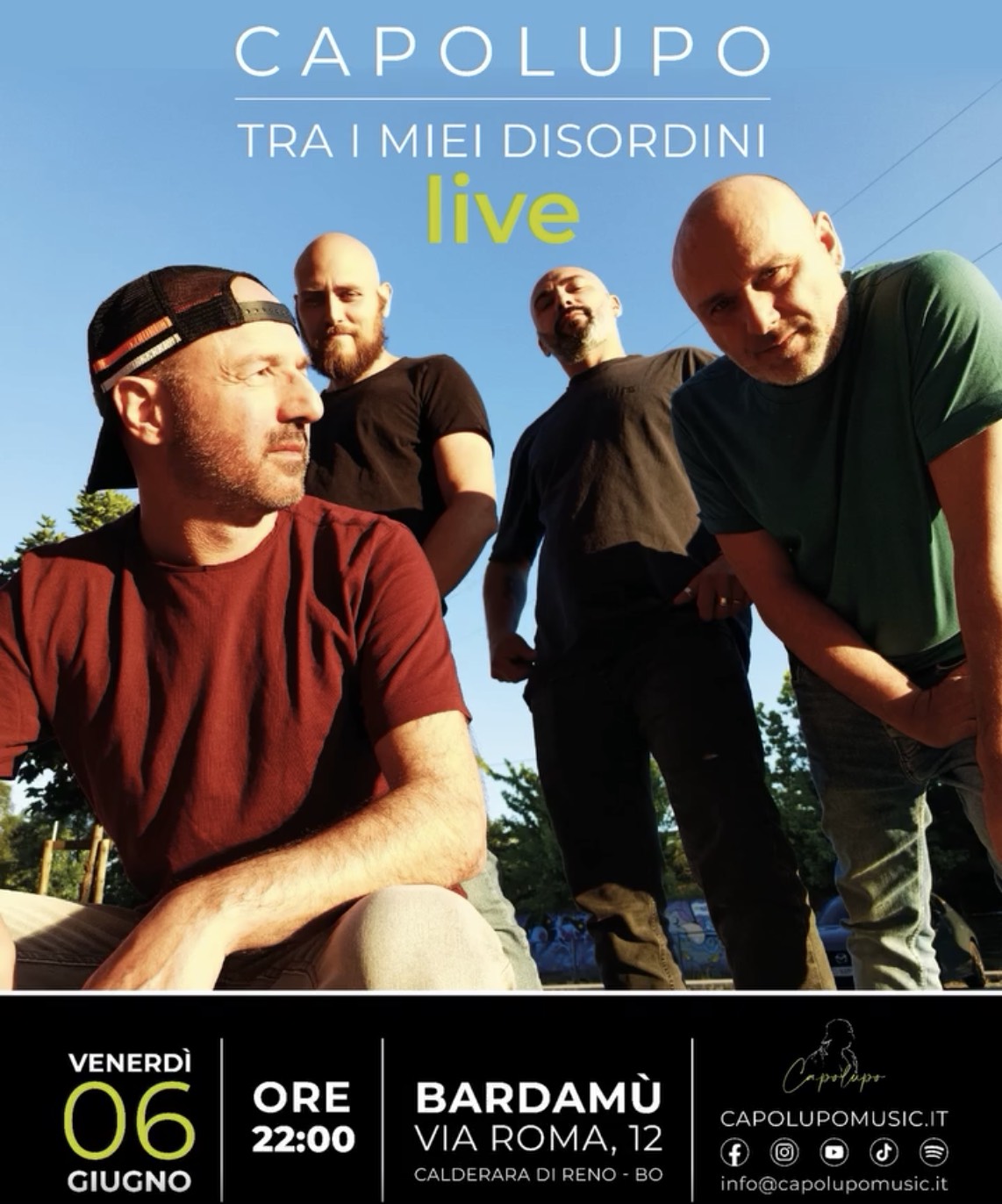CAPOLUPO live bardamù