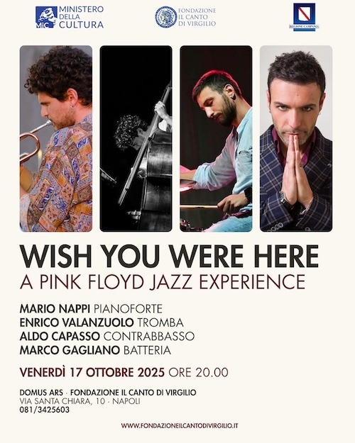 Pink Floyd Jazz Experience e Italian Experience con il Quartetto Mitja sono i prossimi appuntamenti di “TUTTA UN’ALTRA MUSICA”