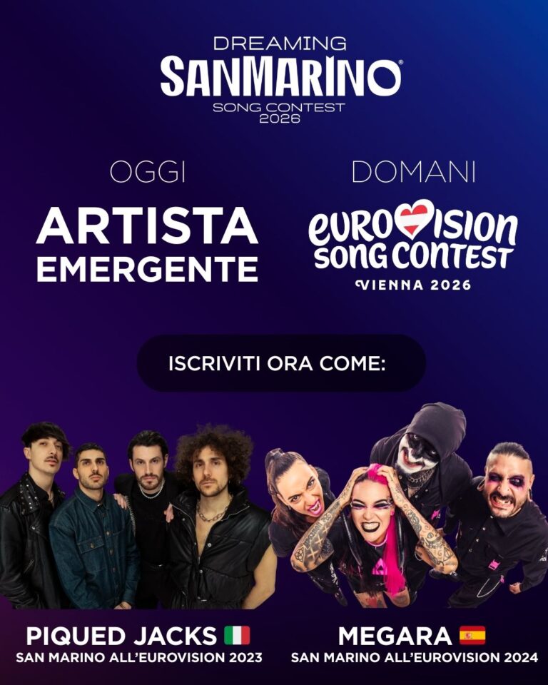 Dreaming San Marino Song Contest: partono gli ultimi casting