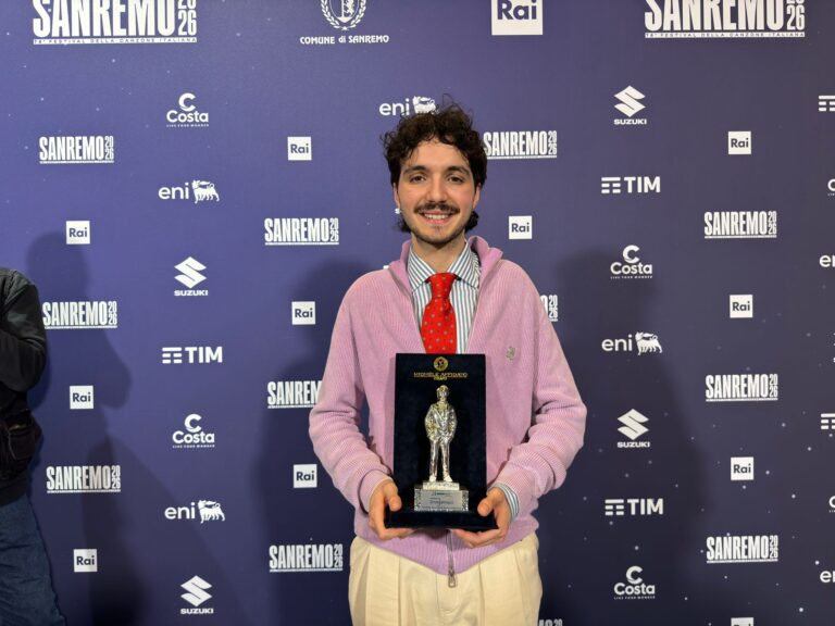 SANREMO 2026: Conseganto A Mazzariello Il Premio Enzo Jannacci