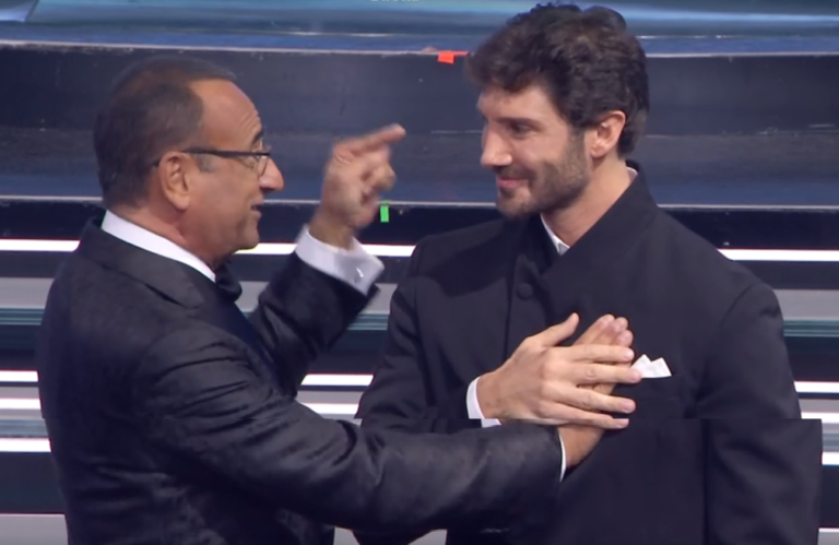 SANREMO 2026:  SANREMO 2027 Passaggio di consegne a Stefano De Martino